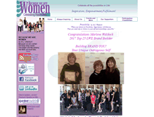 Tablet Screenshot of becausewearewomen.com